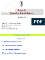 Cours Ovine Caprine Licence