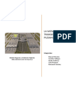 La Movilidad en La Transición Al Nuevo Pudahuel