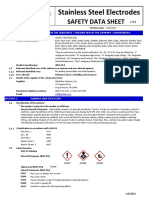 Stainless Steel Electrodes-SDS