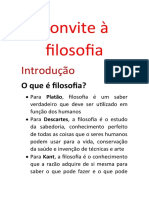 Resumo Convite A Filosofia Marilena Chaui