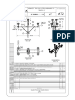 Armado Trifasico de Alineamiento Y Angulo: Sector Tipico: 2, 3, 4, 5