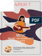 Mapeh 7: Music of Lowland Luzon