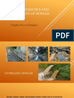 Chapter - 5 Characteristics and Treatment of Sewage