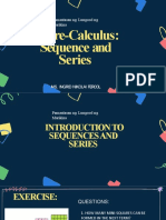 Lesson - Sequence & Series