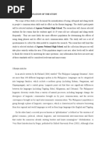 1.4 Scope and Limitation of The Study The Scope of This Study Is To Document The Normalization of Using Colloquial and Slang Words