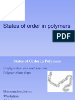 States of Order in Polymers