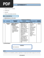 3° Grado - Actividad Del Dia 06 de Diciembre