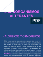 Microorganismos Alterantes