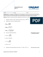 V. Examen de Calculo Diferencial