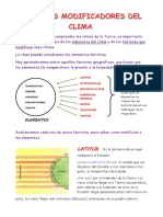 Clase 22 - FACTORES MODIFICADORES DEL CLIMA