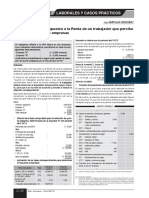 Remuneracion Doble - Trabaja en Dos Empresas - Renta de Quinta Categoría