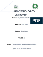 Investigacion de Como Construir Modelos de Simulacion