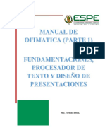 MANUAL - OFIMATICA (Parte 1)