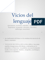 Vicios Del Lenguaje1