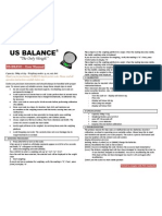 US-BRAVO Digital Scale Instructions Manual - USBALANCE