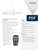 OLP 34-35-38 Smartpocket Datasheet Viavi