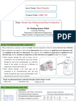 L3-Steady One Dimension Heat Conduction With No Internal Heat Generation