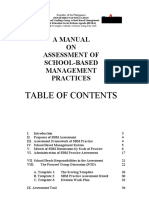 Assessment of SBM Handbook