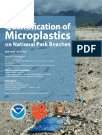 Quantification of Microplastics On National Park Beaches