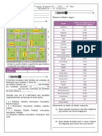 Avaliação de Geografia - 4º Bim