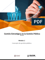 Modulo 2 - Gestion Publica