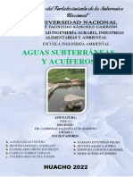 Aguas Subterráneas y Acuíferos - Fisica I