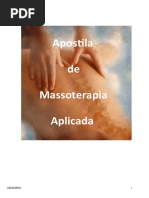 Apostila de Massoterapia Aplicada