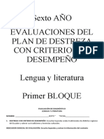 Evaluaciones Lengua y Matemática 6to 2015 Once (Recuperado Automáticamente)