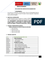 TDR - Servicio de Suministro e Instalacion de Cables Metalicos y Abrazaderas para Tuberia Hdpe