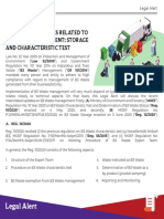 Regulation Updates Related To b3 Waste Management Storage and Characteristic Test