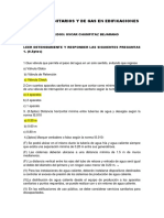 2.sistemas Sanitarios y de Gas en Edificaciones Examen 3 Unidad