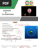 Hydrogen and Its Compounds