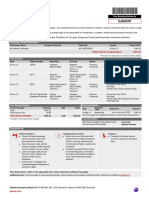 E Ticket Itinerary and Receipt