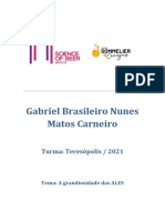 Trabalho de Conclusão Sommelier Science of Beer (Gabriel Brasileiro)