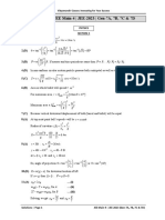 2023-Jee Main-4 - Gen 7a, 7b, 7c & 7d - Solutions