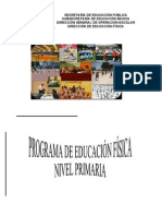 Programa de Educación Fisica