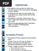 Lecture 13 Communication and Perception