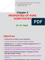 Chapter (3) - Properties of Pure Substances