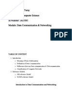 Data Communication and Networking Notes