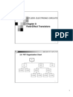 Field-Effect Transistors: See 2253: Electronic Circuits