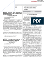 Designan Asesor II Del Despacho de La Presidencia Del Concejo de Ministros