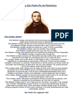 Novena A São Padre Pio de Pietrelcina-1º Dia