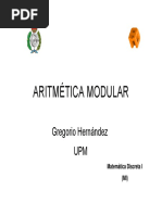 Aritmética Modular