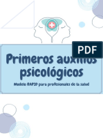 Primeros Auxilios Psicológicos - Modelo RAPID