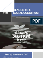 Gender As A Social Construct