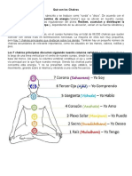 Los 7 Chakras