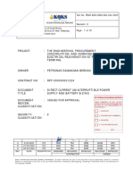 PEaR-EXE-KQKS-ELE-CAL-0003 - Direct Current Uninterruptible Power Supply and Battery Sizing - RevC