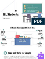 Creating A Toolbox For ELL Students: Brigitt Morton