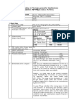 New In-Principle Approval Format Bank of Baroda