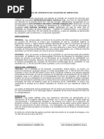 Adenda de Contrato de Locacion de Servicios - Declaratoria de Fabrica